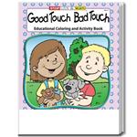 CS0185B Good Touch Bad Touch Coloring and Activity Book Blank No Imprint